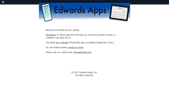 Desktop Screenshot of edwardsapps.com